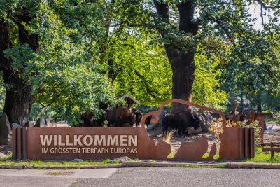 Haupteingang des Tierparks Berlin