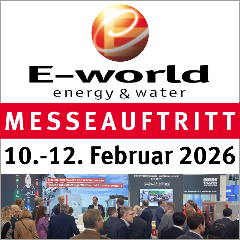 Besuchen Sie uns auf der E-world 2026!